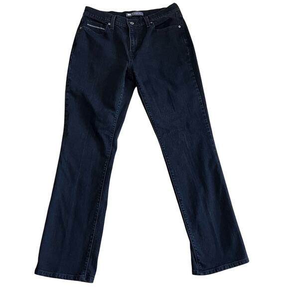 Levis Women's 10M 30x32 Black Jeans 505 Straight Leg Denim - Picture 1 of 7